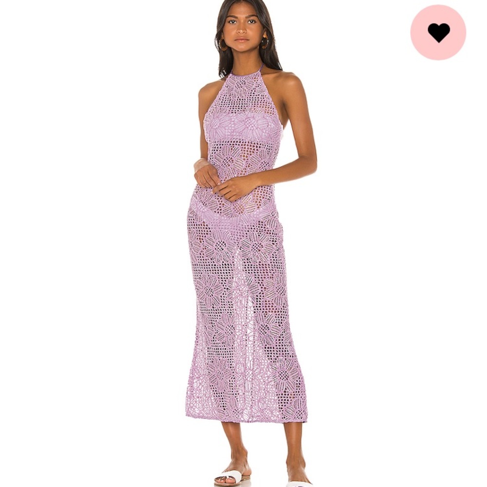 MAJORELLE  Eddie Maxi Dress Lavender Small